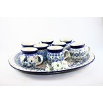 B45 Bunzlau Ovale Serveerschaal 1832X Diversen B45 Bunzlau Ovale Serveerschaal 1832X Diversen